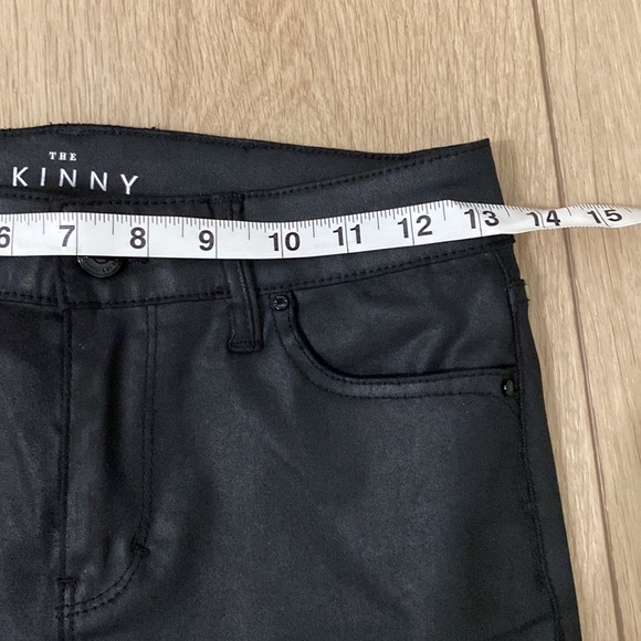 White House Black Market skinny coated jeans - Picture 9 of 12